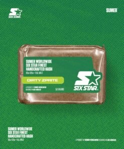 Dirty Zprite Hash –  Six Star Finest Handcrafted Hash